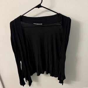 Claudia Richard Elegant Black Cardigan